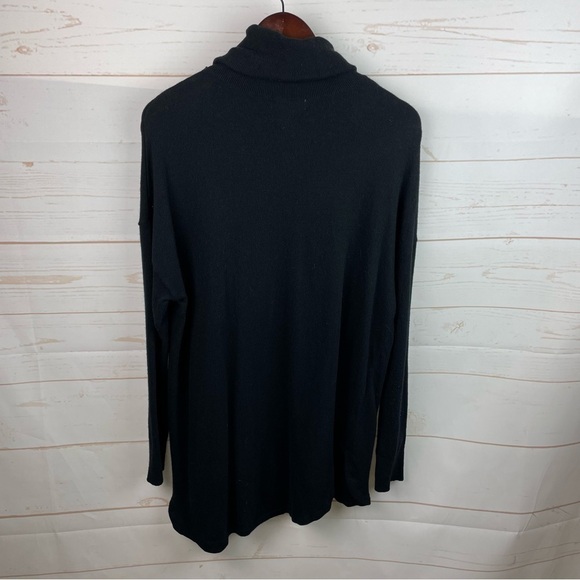 Chelsea28 | Black Turtleneck Tunic Sweater - Picture 4 of 7
